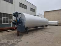 Réservoir d'asphalte à grande capacité, alimenté au carburant, pour les applications de construction routière