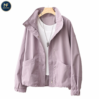 Jaket Fashion Bekas untuk Wanita-Pakaian Bekas Berkualitas Tinggi Koleksi Musim Gugur/Dingin Bahan Campuran Dijual Per Kilogram Pabrik