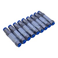 Isv1/8 Vacuum Suction 33969 9 Pcs untuk Penggunaan Industri Set Lengkap Aksesoris PLC Industri: Sensor / Kontaktor / Relay.