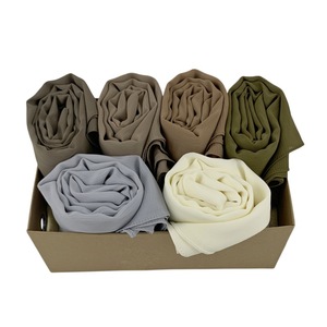 Longue écharpe <span class=keywords><strong>en</strong></span> <span class=keywords><strong>soie</strong></span> plissée pour femmes Texture fine rides été transfrontalier pour <span class=keywords><strong>Amazon</strong></span> <span class=keywords><strong>foulard</strong></span> Logo personnalisable - Product Image 3
