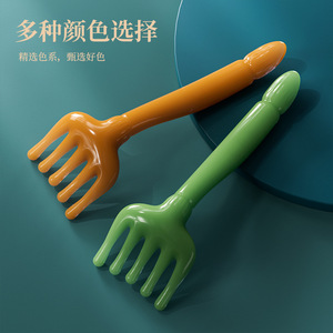 Masajeador de cabeza de cinco garras, herramienta de acupresión de resina de 17,5 cm para aliviar el cuero cabelludo y reducir el estrés - Product Image 2