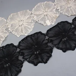 Fashionable 18.5cm wide lace home textile dance dress headdress scarf handmade product