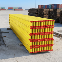 Poutre en bois H20 en épicéa séché au four avec protection des extrémités pour la construction de réaménagement urbain