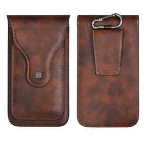 Sac multifonctionnel en cuir à double couche <span class=keywords><strong>pour</strong></span> téléphone <span class=keywords><strong>portable</strong></span> avec <span class=keywords><strong>ceinture</strong></span> de fermeture magnétique - Product Image 4