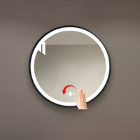 Espejo LED con Sensor Táctil para Baños Modernos, Fácil de Instalar, Venta al Por Mayor para Hoteles