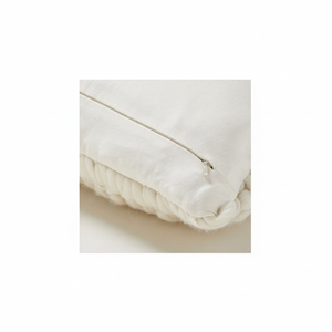 Taie d'oreiller bohème à rayures, housse de coussin en coton tissé pour canapé et soutien du dos au meilleur prix housse d'oreiller bleue et blanche - Product Image 1