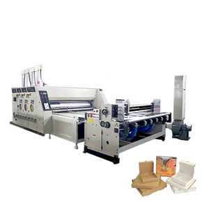 Automatic Feeding Printing and Die Cutting Pizza Box Making Machine Box Machine Carton Machinery Price