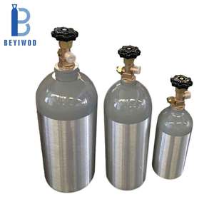 6.5 kg 13 kg 10L 20L thép liền mạch nhỏ co2 xi lanh khí với xe đẩy - Product Image 3