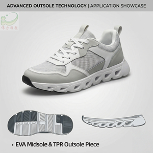 WL Professional <span class=keywords><strong>Semelle</strong></span> de chaussure de sport à structure creuse, légère, absorbant les chocs, antidérapante, en EVA et TPR, modèle 2065-1 - Product Image 2