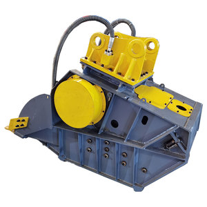Cucharón hidráulico BIBO para trituración de rocas, cucharón triturador de mandíbulas para minería, cucharón triturador de hormigón para residuos de construcción - Product Image 1