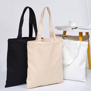 Sac fourre-tout en toile de coton épaisse et écologique, imprimé en couleur, avec logo personnalisé, idéal pour le shopping - Product Image 2