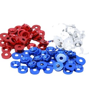 แหวนรองเสริมกันชน PwJdm M6 อลูมิเนียมสีสำหรับตกแต่งรถยนต์ - Product Image 2