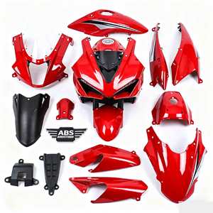 Kit de carénages de moto personnalisables OEM, coques avant, arrière et latérales, garde-boue, coque en plastique ABS, selon le dessin 3D du client - Product Image 1