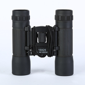10X25 Binoculars High Magnification HD Optics Outdoor Use Civilian Telescope Black - Product Image 1