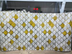 Papier Peint Marbre <span class=keywords><strong>Vinyle</strong></span> Auto-Adhésif Imperméable Décollable et Collable pour Armoires de <span class=keywords><strong>Cuisine</strong></span> et Comptoirs - Product Image 2