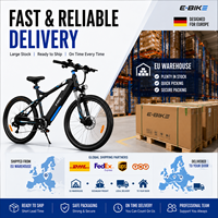 Vélo électrique tout-terrain 250W CE, livraison rapide depuis un entrepôt européen, homologué en Europe, vélo électrique urbain pour adultes 36V