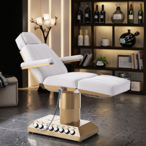 4 motor physical therapy <b>electric</b> lifting salon eyelash lash beauty adjustable beauty chair <b>electric</b> <b>massage</b> bed - Product Image 1