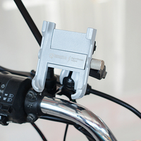 Rétroviseur de vélo en aluminium étanche charge rapide QC chargeur Flexible support de téléphone portable moto support de téléphone portable 15W