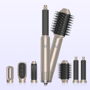 2025 nouveau Design 6 en 1 outils de coiffure <span class=keywords><strong>brosse</strong></span> à <span class=keywords><strong>Air</strong></span> chaud fer à friser automatique Portable Multi <span class=keywords><strong>Styler</strong></span> pour un usage professionnel à domicile - Product Image 5