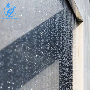<span class=keywords><strong>Fontaine</strong></span> d'extérieur en acier inoxydable de haute qualité 2026 Water Crown, cascade de pluie personnalisée, rideau d'eau pour piscine - Product Image 3