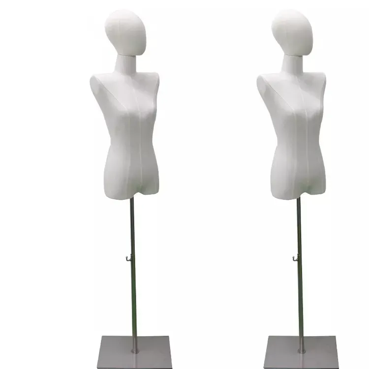 High Quality Fabric Window Mannequin Female Half Body For Sale