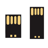 Memorias USB Kdata Mini Metálicas con Logotipo Personalizado al Por Mayor, Pendrive Usb 2.0 y 3.0 de 1GB, 4GB, 8GB, 16GB, 32GB, 64GB, 128GB y 256GB