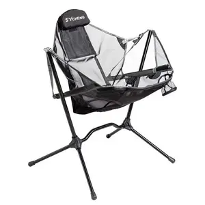 Outdoor Rocking Chair Aluminum Alloy ultralight camping fishing chair barbecue portable folding armchair Beach moon chair
