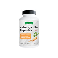 OEM ODM Zachte en niet-irriterende Ashwagandha capsules met zwarte peper fruitextract, natuurlijke adaptogene, capsules voor vermoeidheidsbalans