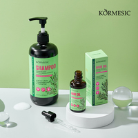 KORMESIC 50ml Serum Label Pribadi Pelurus Rambut Minyak Rosemary Mint untuk Memperkuat Kulit Kepala dan Rambut