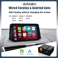 Adaptateur USB Autoabc CarPlay Android Auto avec commande vocale pour Mazda 6 3 2 CX-5 CX-3 CX-9 MX-5 - Garantie 1 an