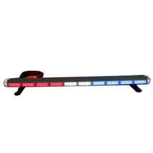 Baru Dipatenkan LED Peringatan Mini <span class=keywords><strong>Lighbar</strong></span> Ambulans Strobo Bar 1W TIR 4 LEDs DC12V 24V atau Multivolt, Perak atau Hitam Aluminium - Product Image 1