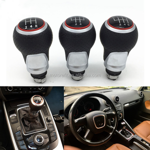 12mm 5/6 Speed <strong>Gear</strong> Shift Knob Lever <strong>Stick</strong> for A4 B6 B7 B8 A6 S4 8K A5 8T Q5 8R S Line Ibiza 6J Seat Leon Mk1 Passat Golf - Product Image 2