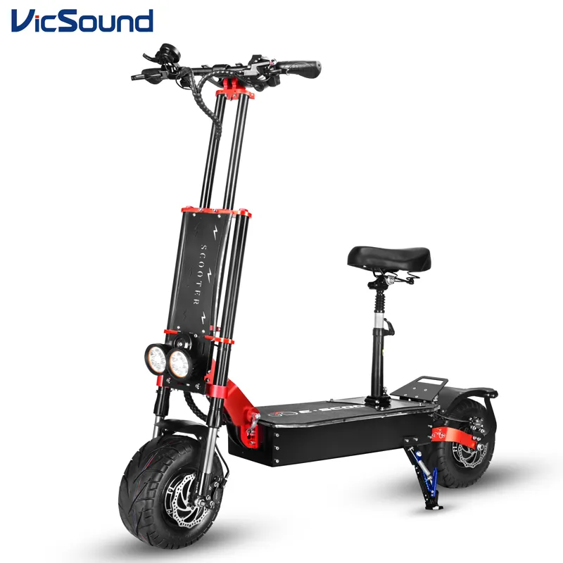 Go Farther, Faster with our Ultimate Foldable Electric Scooter Powerful and Portable 8000W 60V 43Ah Battery 13 Inch Tire scooter