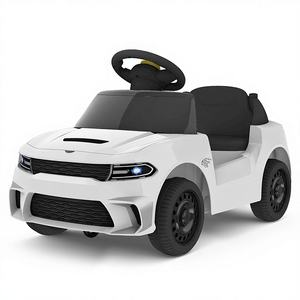<span class=keywords><strong>Voiture</strong></span> électrique pour enfants sous licence DODGE CHARGER, <span class=keywords><strong>voiture</strong></span> de police en plastique à 4 roues, jouet à piles pour bébés, voitures à conduire pour enfants - Product Image 2