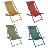 Chaise longue adaptée au bureau, à la plage, à la piscine, à la cour, au balcon, à la pelouse