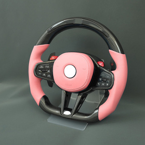 Volante in Fibra di Carbonio Personalizzato di Alta Qualità per BMW Serie 3 e 5 <span class=keywords><strong>G20</strong></span> <span class=keywords><strong>G30</strong></span>, Mantiene l'ACC Originale - Product Image 2