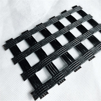Géogrille plastique biaxiale haute résistance TGSG en PP pour le renforcement géotechnique des talus routiers et des sous-drainages souples
