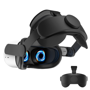 Bandeau de remplacement ergonomique et réglable pour casques de réalité virtuelle, compatible avec Oculus/<span class=keywords><strong>Meta</strong></span> <span class=keywords><strong>Quest</strong></span> <span class=keywords><strong>2</strong></span> – Meilleures ventes - Product Image 6