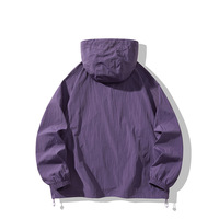 YZ Nouveauté la plus vendue : Sweat à capuche ample pour homme, imprimé numérique uni, manches longues, protection solaire pour sports d'été et activités de plein air