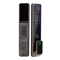 Cerradura Inteligente para Puerta con Reconocimiento Facial Avanzado, Desbloqueo Remoto por Aplicación, Alarma, Cerradura Automática con Huella Dactilar y Contraseña para Apartamento