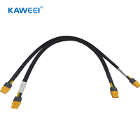 Connecteur de batterie Xt60-f personnalisé pour Xt60-f un faisceau de câbles isolés en nylon pour équipement de chauffage