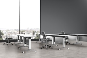 Офисная мебель для конференц-зала складной стол офисный стол с колесами тренировочный складной стол - Product Image 6