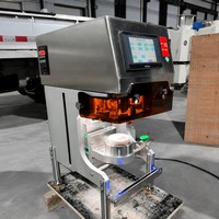 Machine semi-automatique pour la fabrication de petits raviolis, siomai, momo, wonton, shaomai, shumai, siopao, siu mai
