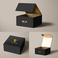 Porte-documents en carton rigide 2 mm, revêtement personnalisé, écologique, gris, avec poignée magnétique de luxe, insert en éponge, portable, taille personnalisée, pour cosmétiques