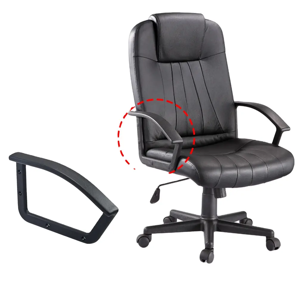 Office Chair Part Plastic Fixed Armrest Chairs Office Chair Arm Pad Armrest Cover