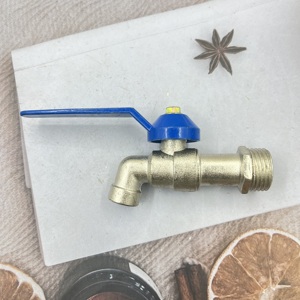 1/2น้ำพวยไทยสำหรับสระน้ำระบายความร้อนเดี่ยวเปิดอย่างรวดเร็วก๊อกน้ำขนาดเล็กทำจากทองแดงทั้งหมดเข้าก๊อกติดผนัง - Product Image 6