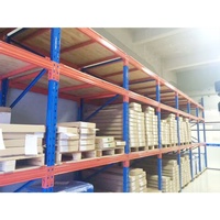 Mobile Van personnalisé double système de rayonnage profond rack large allée densité haute baie palette métal entrepôt rayonnage