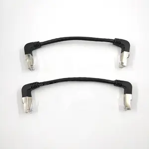 RJ45 90度Cat5ケーブルオス-オスイーサネットLANネットワークケーブル