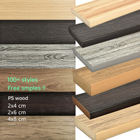 LTR pas cher imitation bois ps materia bois 4x4 panneau de bois en plastique pour mobilier d'extérieur table et chaise