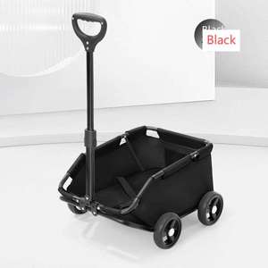 Poussette pliable pour animaux de compagnie, légère, portable, de voyage, 4 roues, mini chariot pour animaux âgés et faibles, lavable et grande taille - Product Image 2